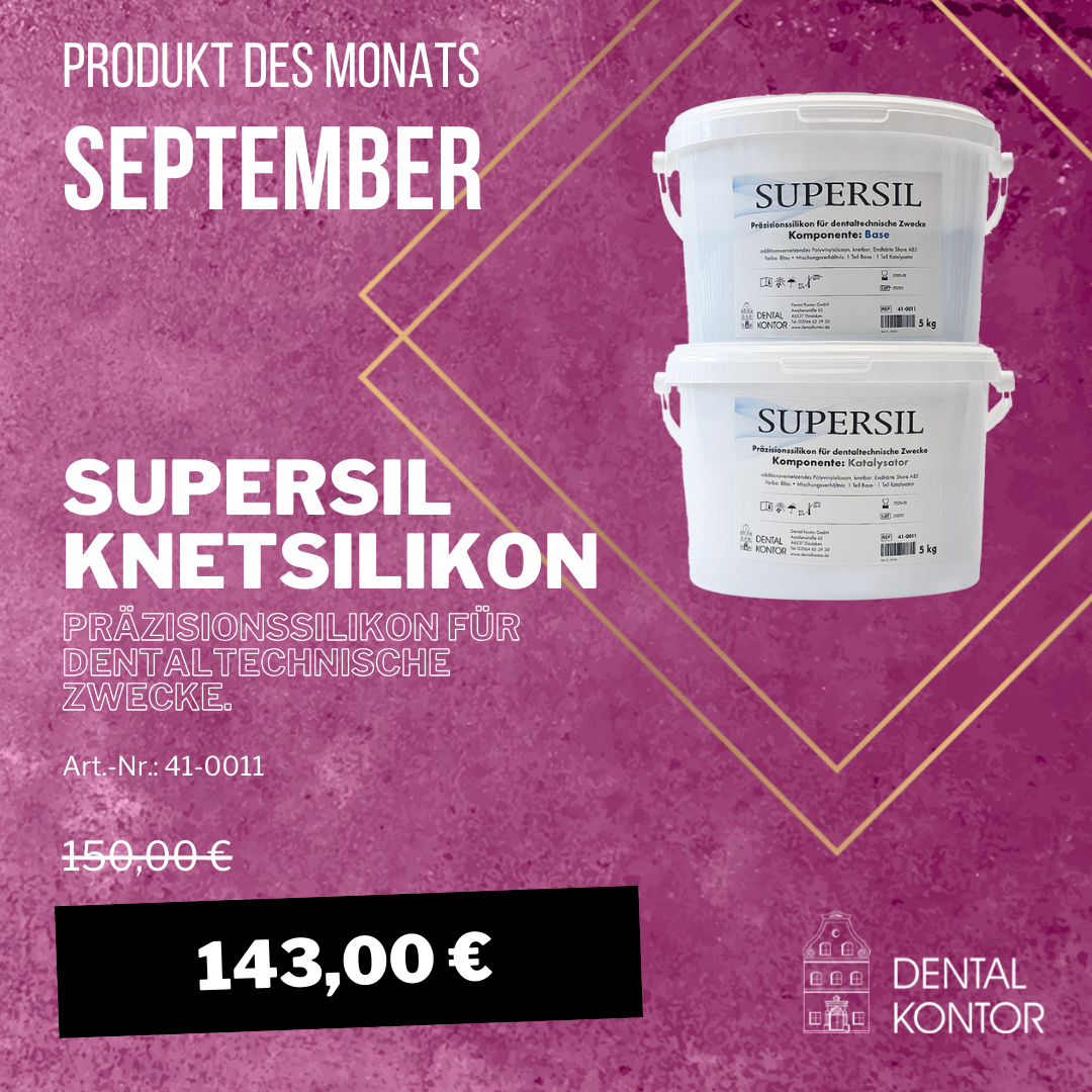 Supersil Knetsilikon - Produkt des Monats September